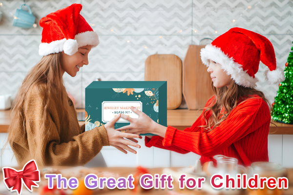 6 Box 23000 Pcs Clay Beads Bracelet Making Kit for Girls - Image 5